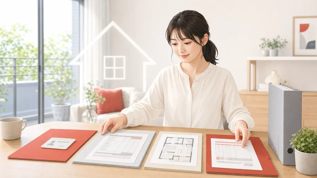 住宅ローン事前審査の必要書類を4分類で準備する購入希望者