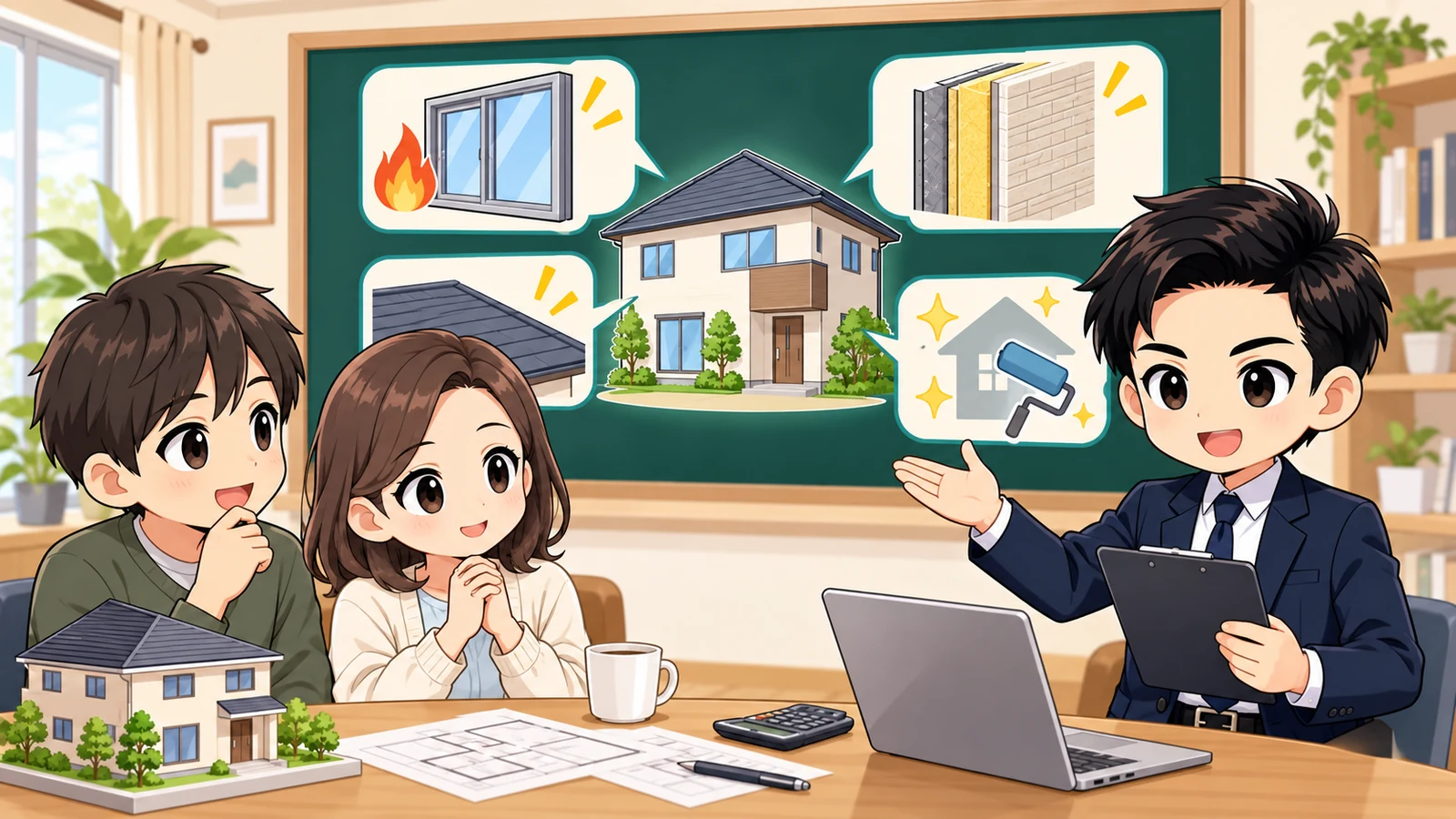 ざわ先生が防火窓、外壁、屋根、増改築計画と見積りを購入前に確認する図解